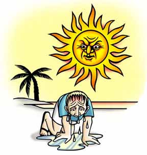 کمکهای اولیه در گرمازدگی